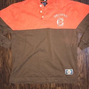 Vintage Cleveland Browns baseball jersey